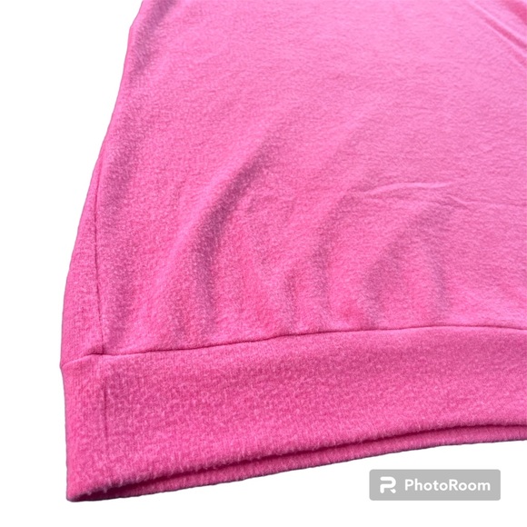 Hailey & Co. Women’s M Pink Long Sleeve High Neck Balloon Sleeve Rayon Sweater - Picture 13 of 13